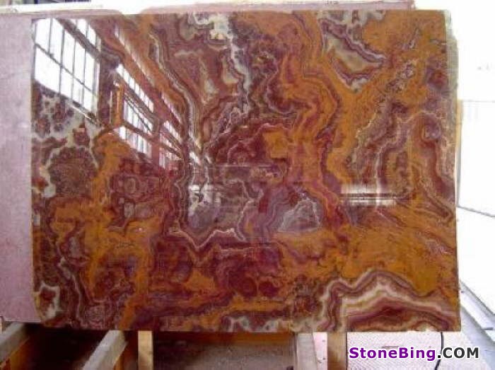 Red Onyx Slab