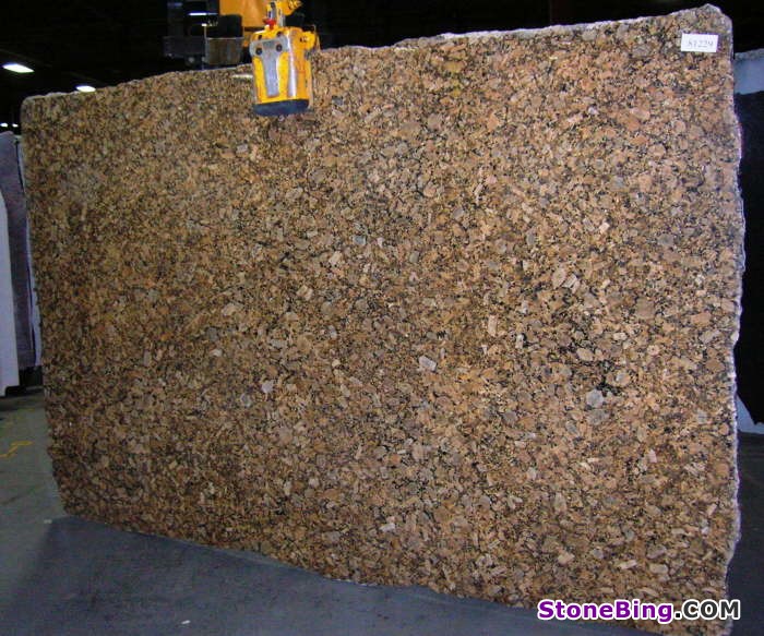 Giallo Fiorito Granite Slab