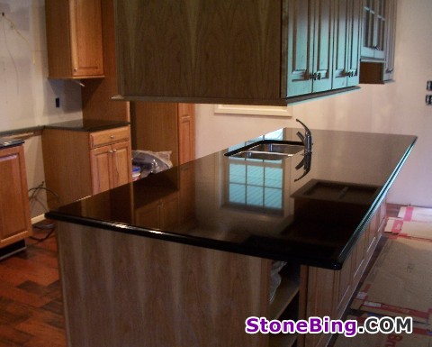 Absolute Black Granite Countertop