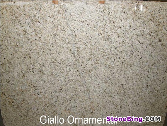 Giallo Ornamital Granite Slab