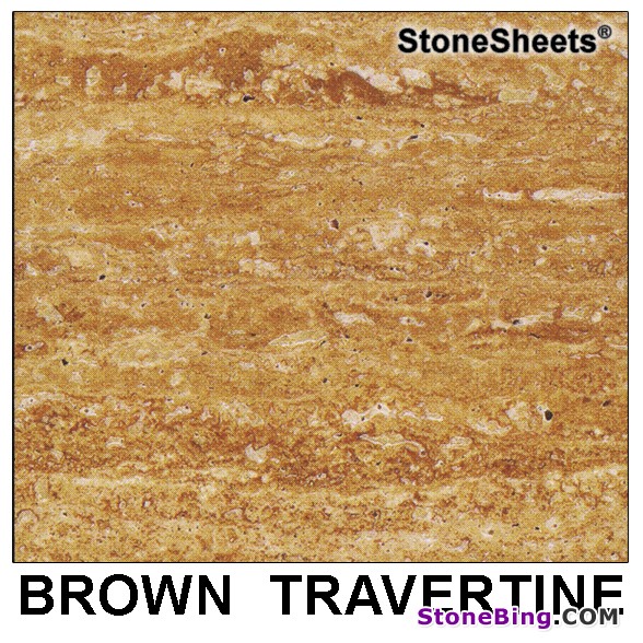 Brown Travertine Tile