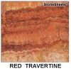 Red Travertine Tile