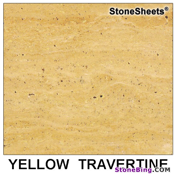 Yellow Travertine Tile