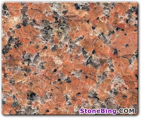 Maple Leaf Red Granite Tile