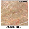 Agate Red Marble Tile