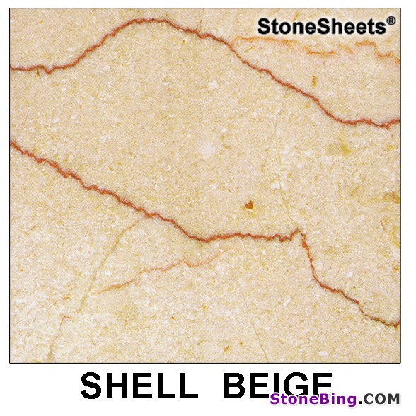 Shell Beige Marble Tile