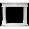 Newport Mocca Limestone Fireplace