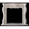 Victoria Egyptian Cream Marble Fireplace