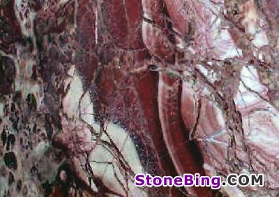 Ruby Wine Onyx Tile