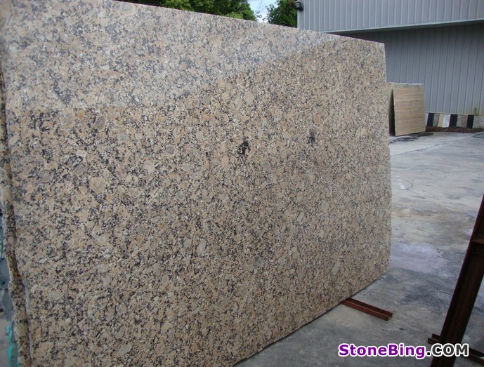 Giallo Fiorito Granite Slab