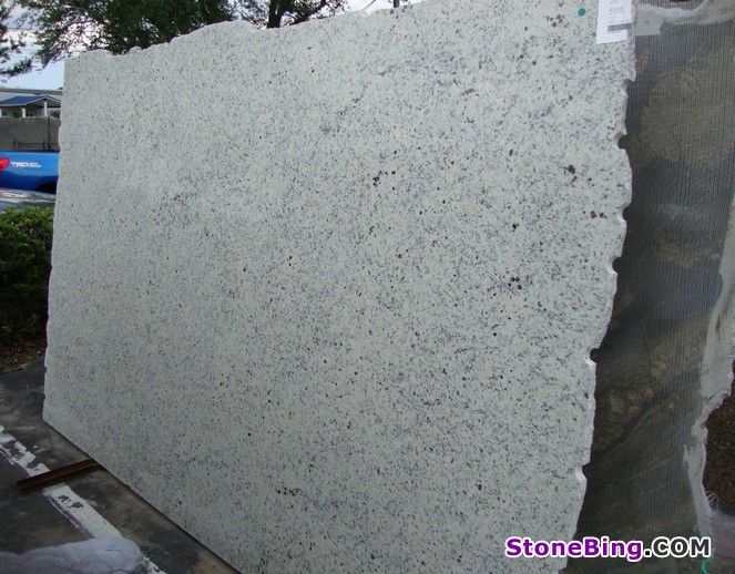 White Dallas Granite Slab