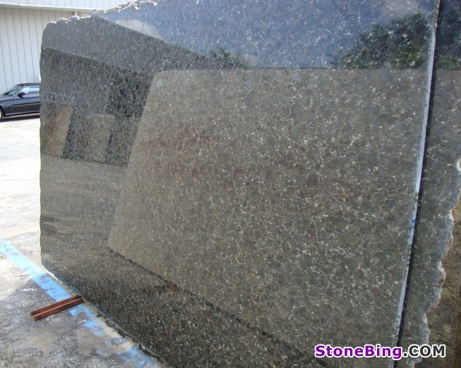 Green Butterfly Granite Slab