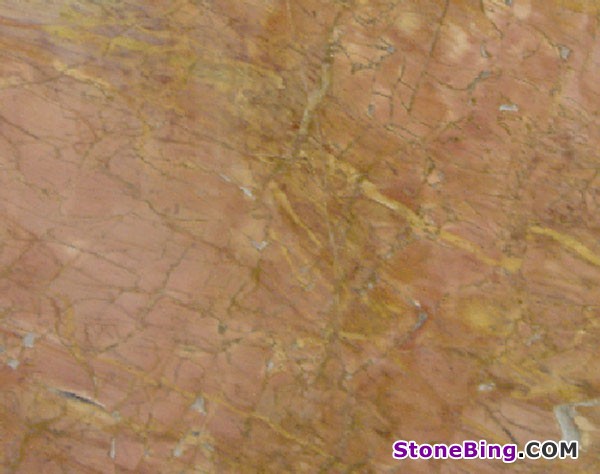 Rosso Damascus Marble Tile