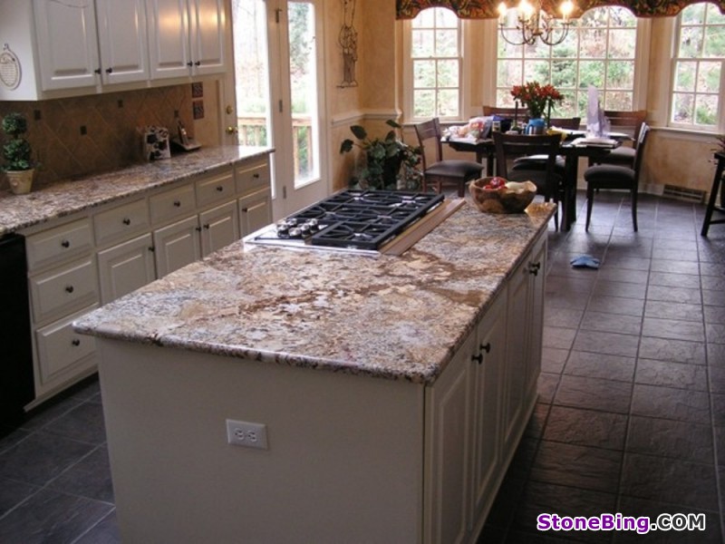 Exotic Gold Granite Countertop