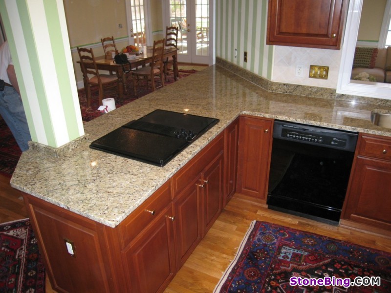 New Venetian Gold Granite Countertop