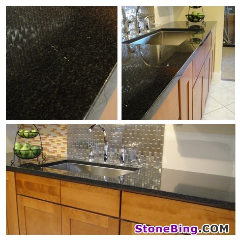 Absolute Black Granite Countertop