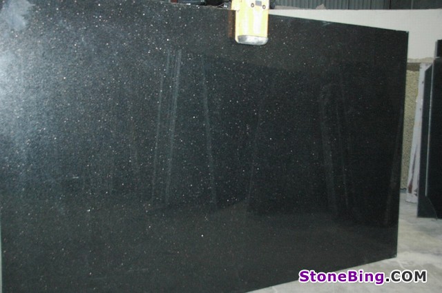 Galaxy Black Granite Slab