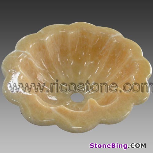 Honey Onyx Sink - Shell