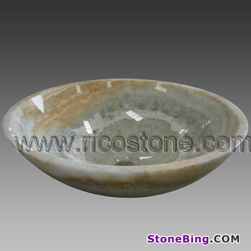 Blue Onyx Vessel Sink