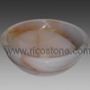 Pink Onyx Round Sink