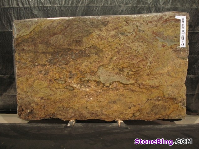 Red Montana Granite Slab