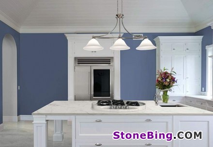 Cooking with gas on marble or granite cooktops