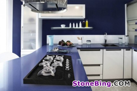 Cooking with gas on marble or granite cooktops