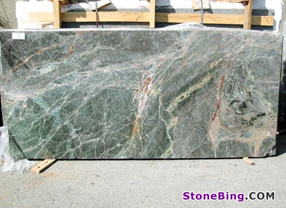 Forest Green Marble Slab