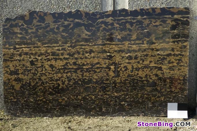 Nero Portoro Marble Slab
