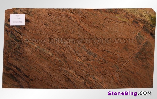 Verde Fuoco Granite Slab
