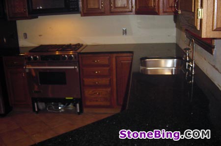 Black Galaxy Granite Countertop