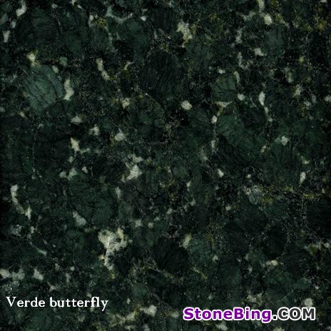Verde Butterfly Granite Tile