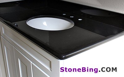 Absolute Black Granite Vanity Top