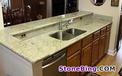 Kashmir White Granite Top