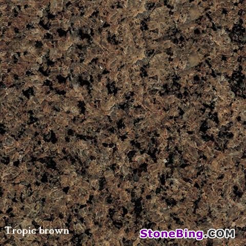 Tropic Brown Granite Tile