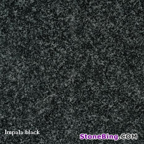 Impala Black Granite Tile