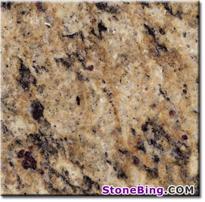 Santa Cecilia Gold Granite Tile