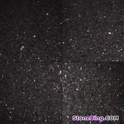 Black Galaxy Granite Tile