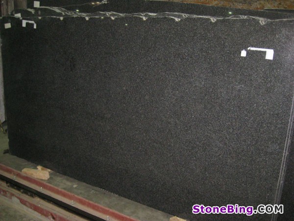 Black Impala Granite Slab