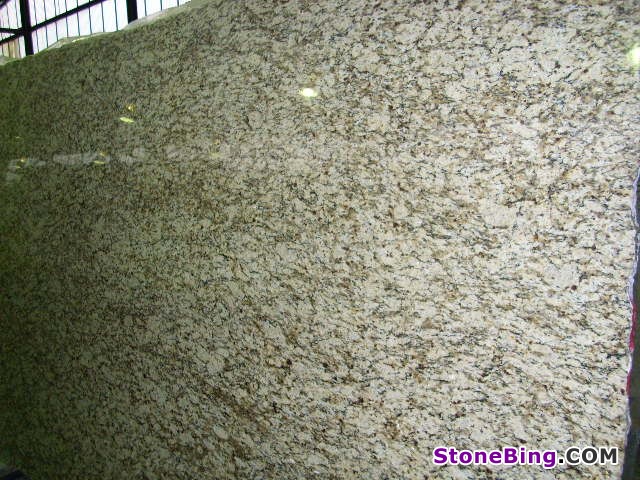 Amber Yellow Granite Slab