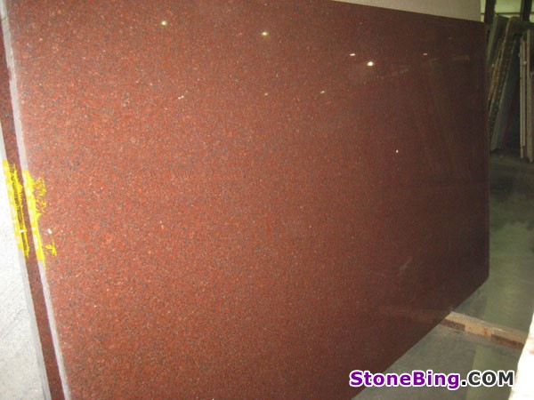 Imperial Red Granite Slab
