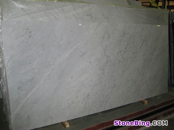 White Carrara Marble Slab