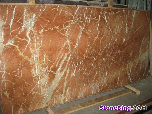 Rojo Alicante Marble Slab