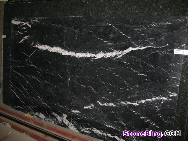Nero Marquina Marble Slab