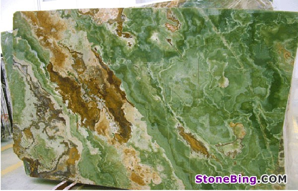 Green Onyx Slab