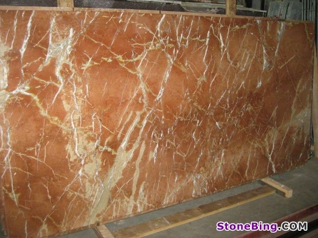 Rojo Alicante Marble Slab