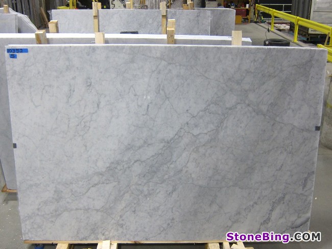 White Carrara Marble Slab
