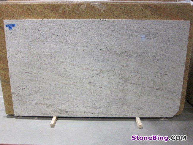 River White Granite Slab