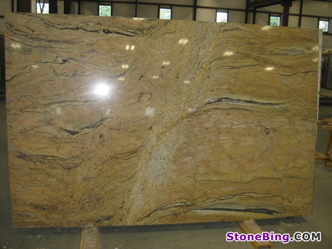 Prada Gold Granite Slab