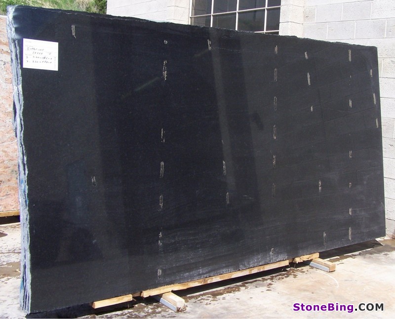Absolute Black Granite Slab